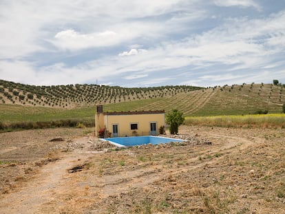'Caseta y piscina', Jaén (2007), imagen de la serie 'Andalucía'.