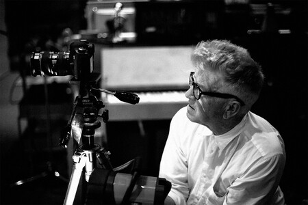 David Lynch en un rodaje