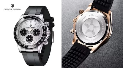 reloj pagani design resistente y de diseño sofisticado.