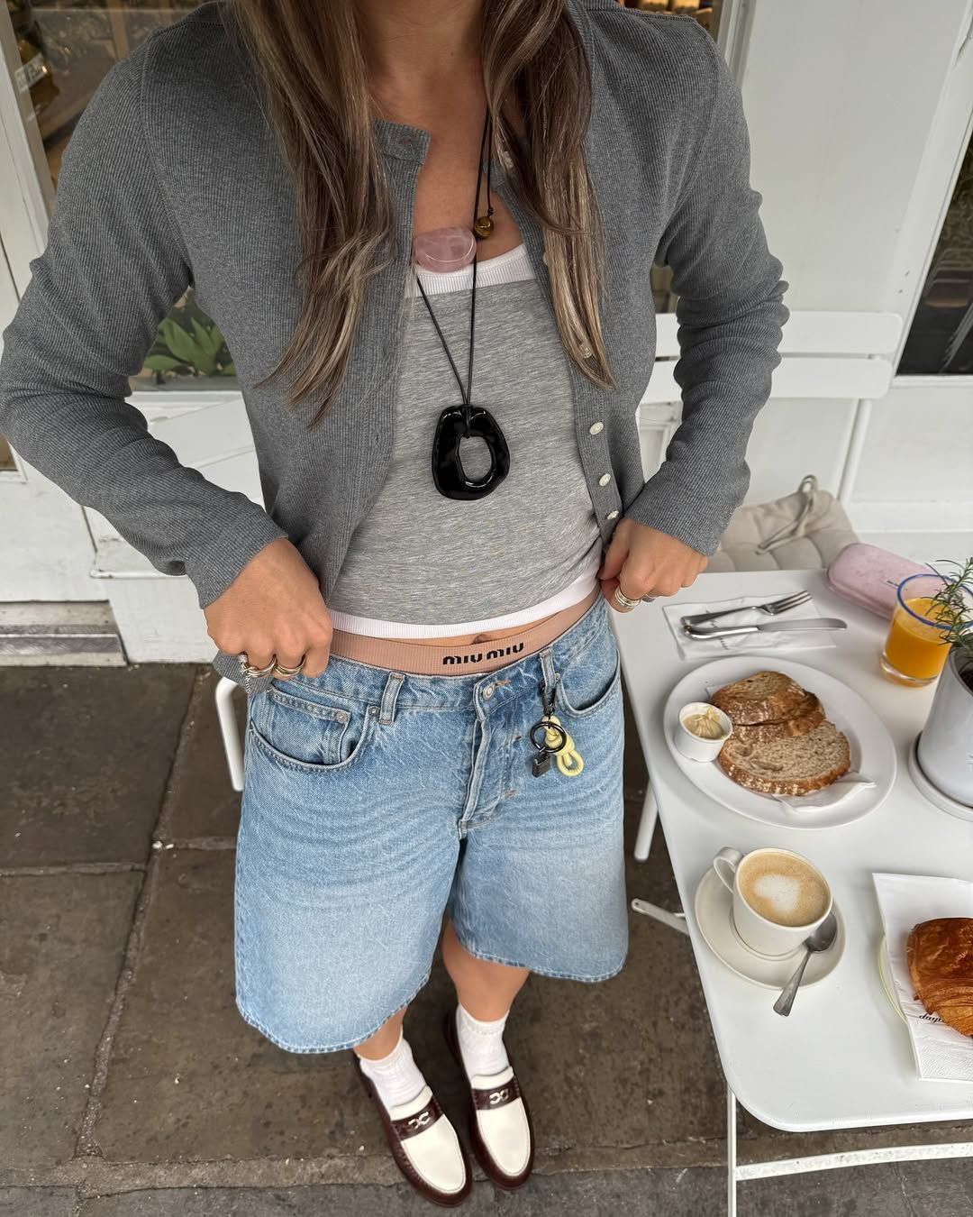 Bermuda di jeans