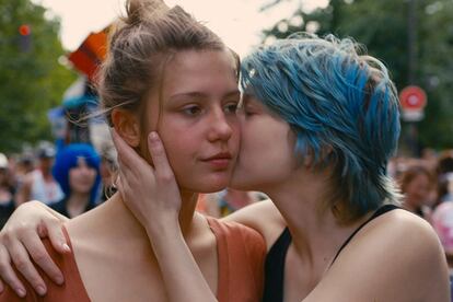 Adèle Exarchopoulos y Léa Seydoux, en 'La vida de Adèle'