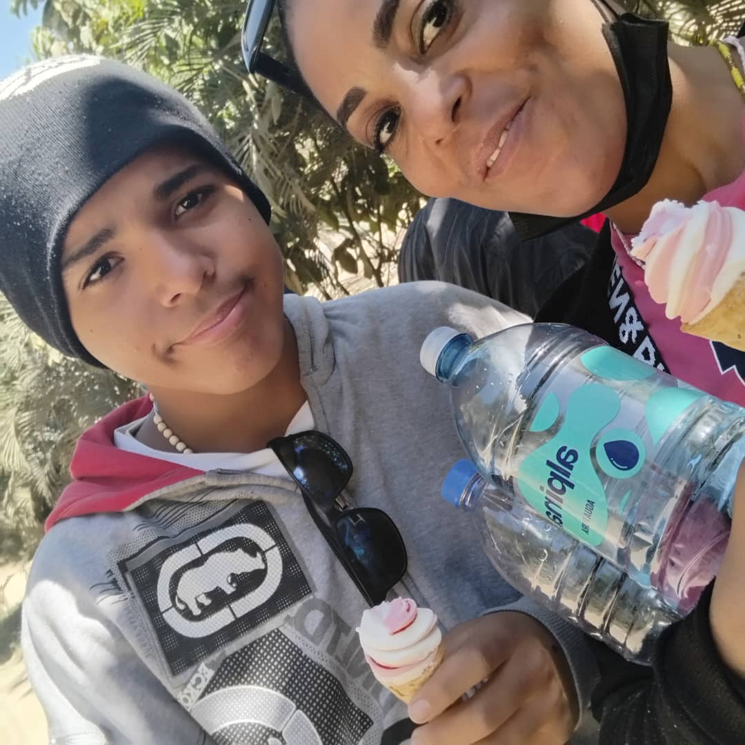 Imagen de migrantes