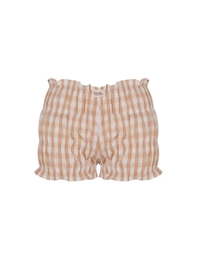 Tendencia shorts de rayas 