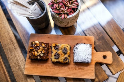 Repostería de Maison Brûlée, en Madrid.