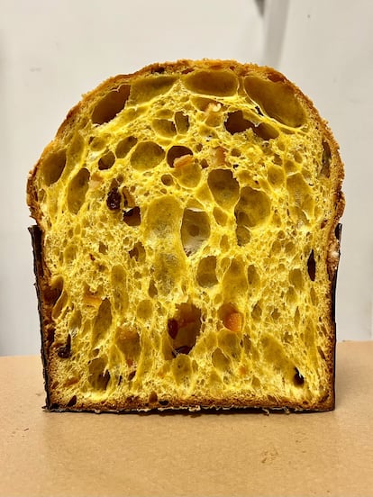 El panettone de Tonatiuh Cortés.