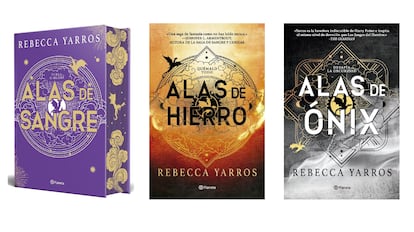 La Saga Empíreo, de Rebecca Yarros, el mayor éxito actual del género.