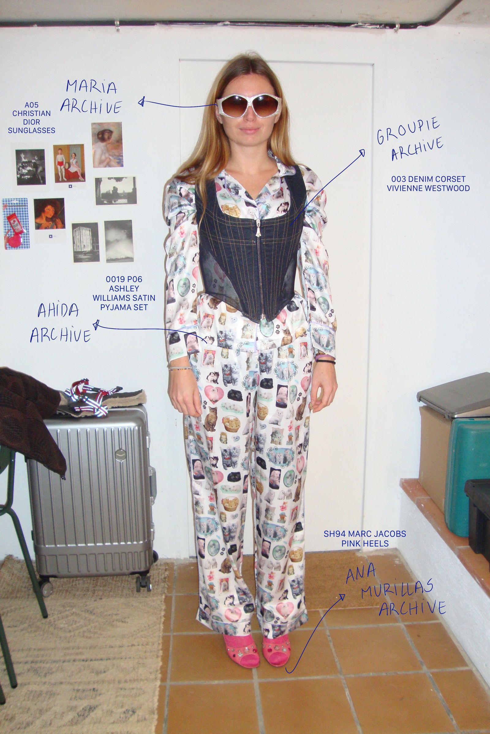 Algunas de las piezas disponibles en el archivo de moda en alquiler de Tots a la Taula.