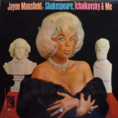  Uno de los discos de Jayne Mansfield: 'Shakesperare, Tchaikovsky & Me'.