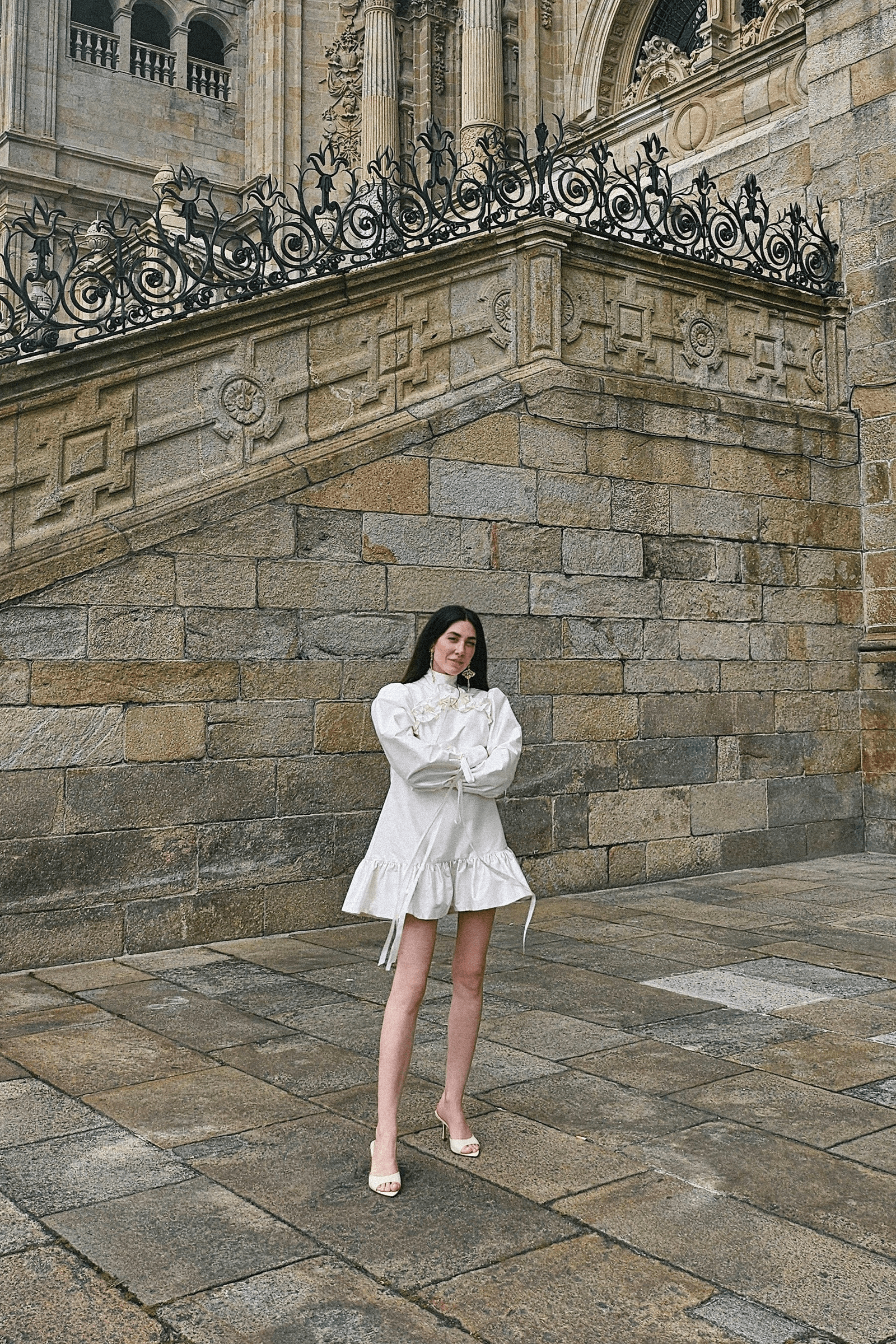 Natalia Ferviú en Santiago.