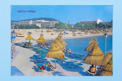Santa Ponsa, Mallorca. Ediciones Bohigas. Colección de postales en Casa Planas. Palma de Mallorca, 15/05/2025.