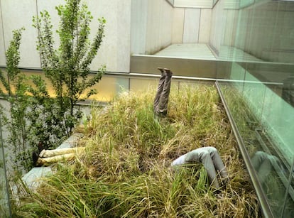 'Sin título', instalación de Jorge Peiranes para 'Utrópicos, Centroamérica e Caribe' (2010).
