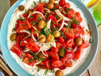 No tan común pero buenísimo: tomates con base cremosa