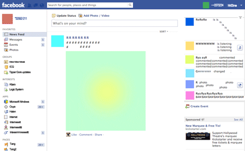 Animación de Facebook.- Blog Hola Telcel