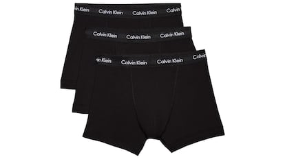 Lote de tres calzoncillos de Calvin Klein.