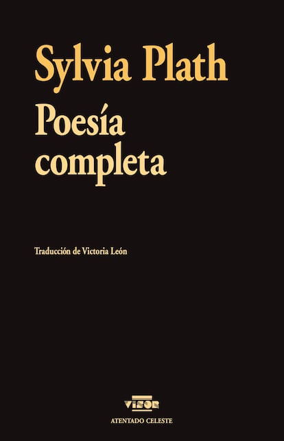 Portada de 'Poesía completa', de Sylvia Plath.
