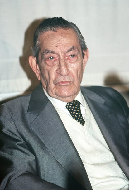 Retrato del poeta granadino Luis Rosales.