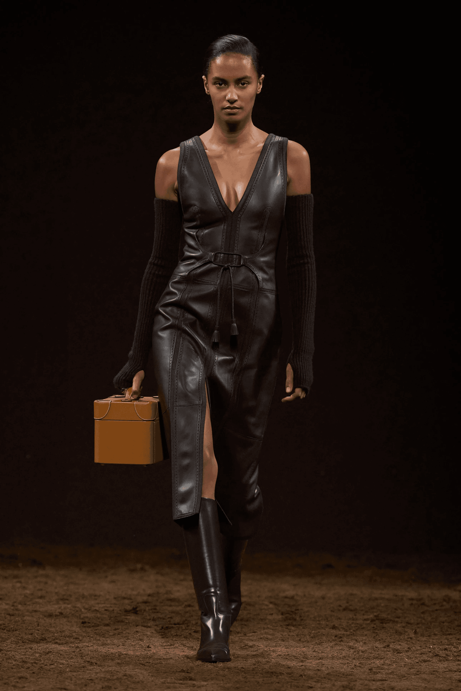Tendencia bolso marrón  otoñoinvierno 2025
