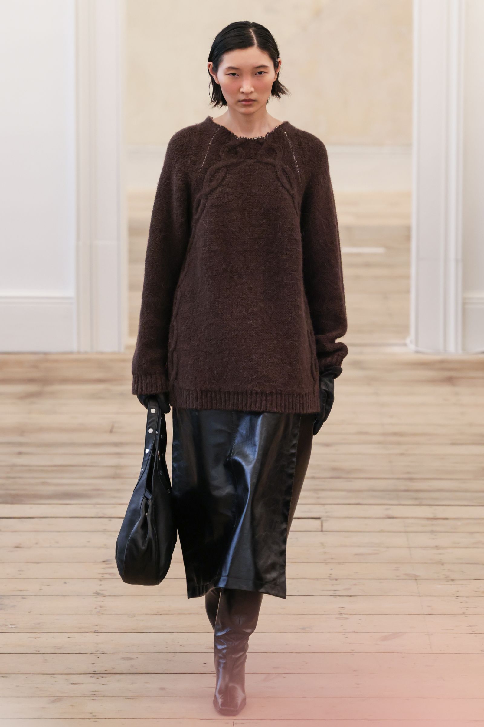 Desfile de Eckhaus Latta otoñoinvierno 20252026