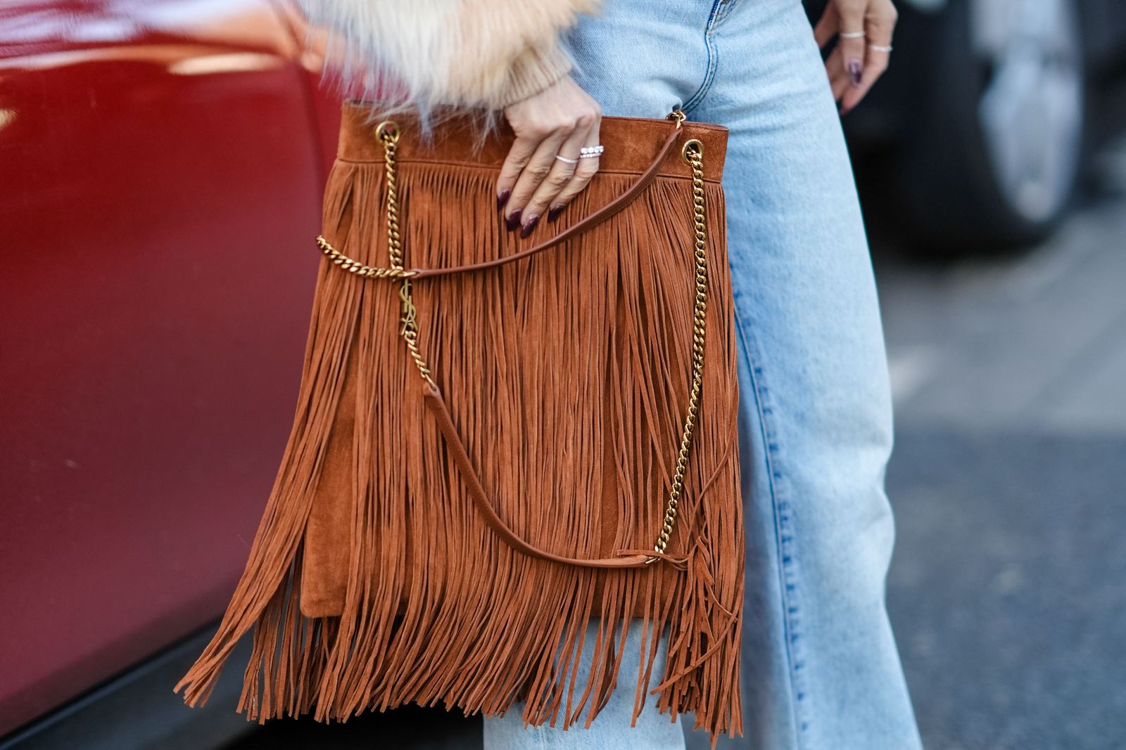 bolso de flecos