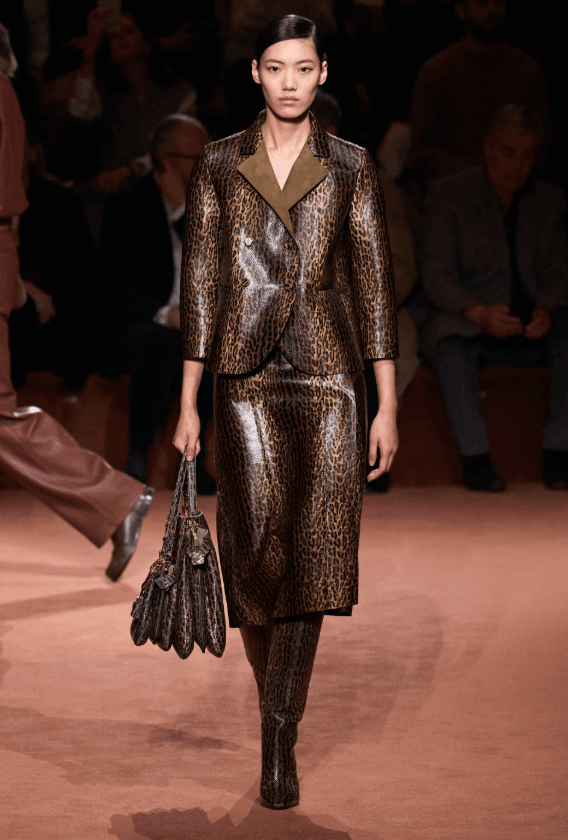 falda lpiz fall fendi