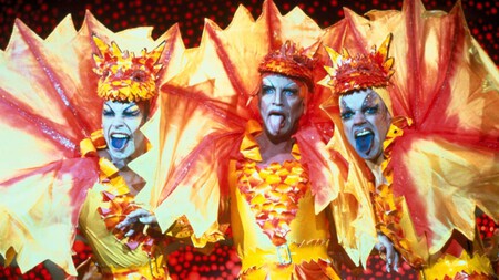 Hugo Weaving, Guy Pearce y Terence Stamp en una escena de la película