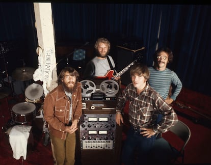 Una foto de la Creedence Clearwater Revival , que se disolvió en 1972.