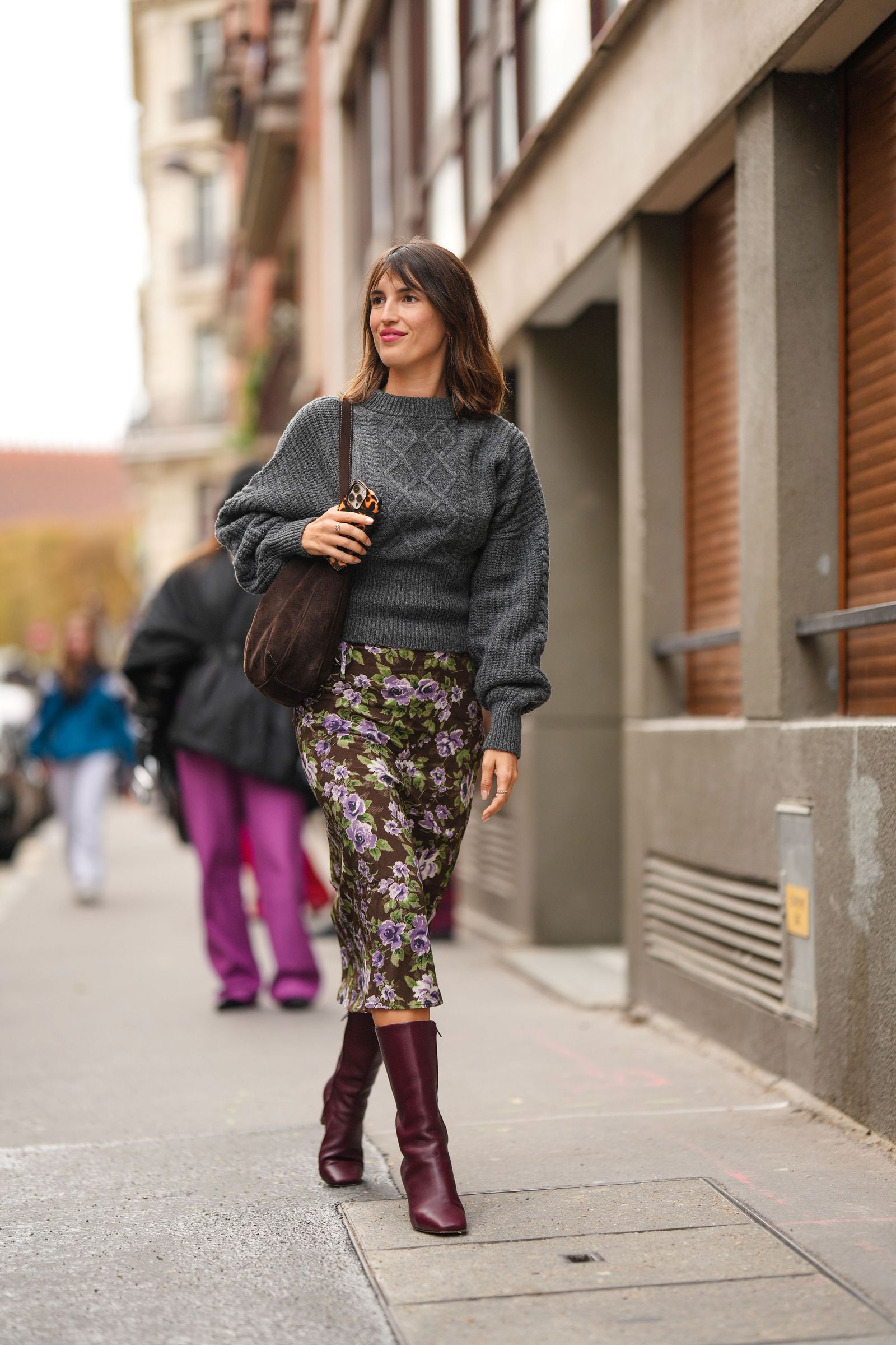 bolso marron tendencias otoño