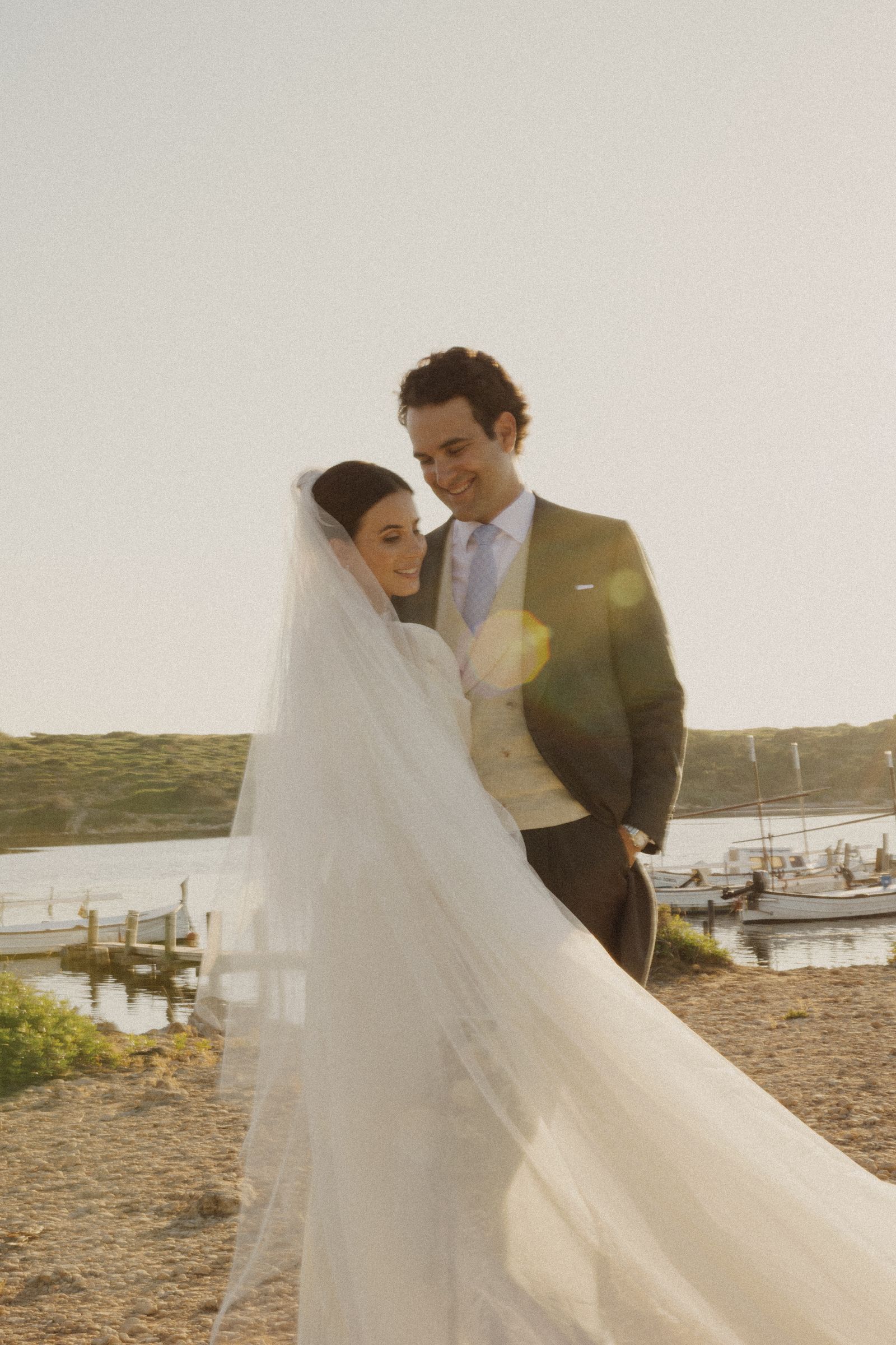 boda en ciutadella novios