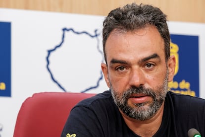 El jefe de Emergencias del Cabildo de Gran Canaria, Federico Grillo,en julio de 2020. 