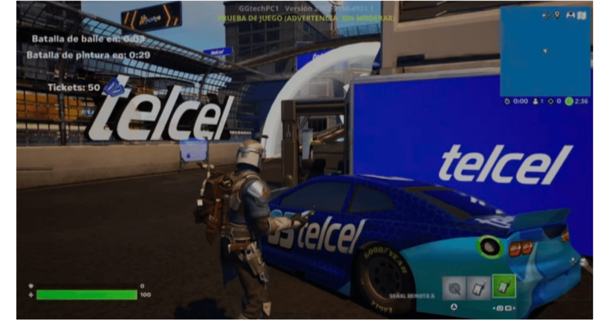 Carrera automovilismo Fornite Telcel y Fornite te llevan a Gamergy CDMX 2025.- Blog Hola Telcel