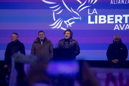 ARGENTINA-CIERRE DE CAMPAÑA JAVIER MILEI