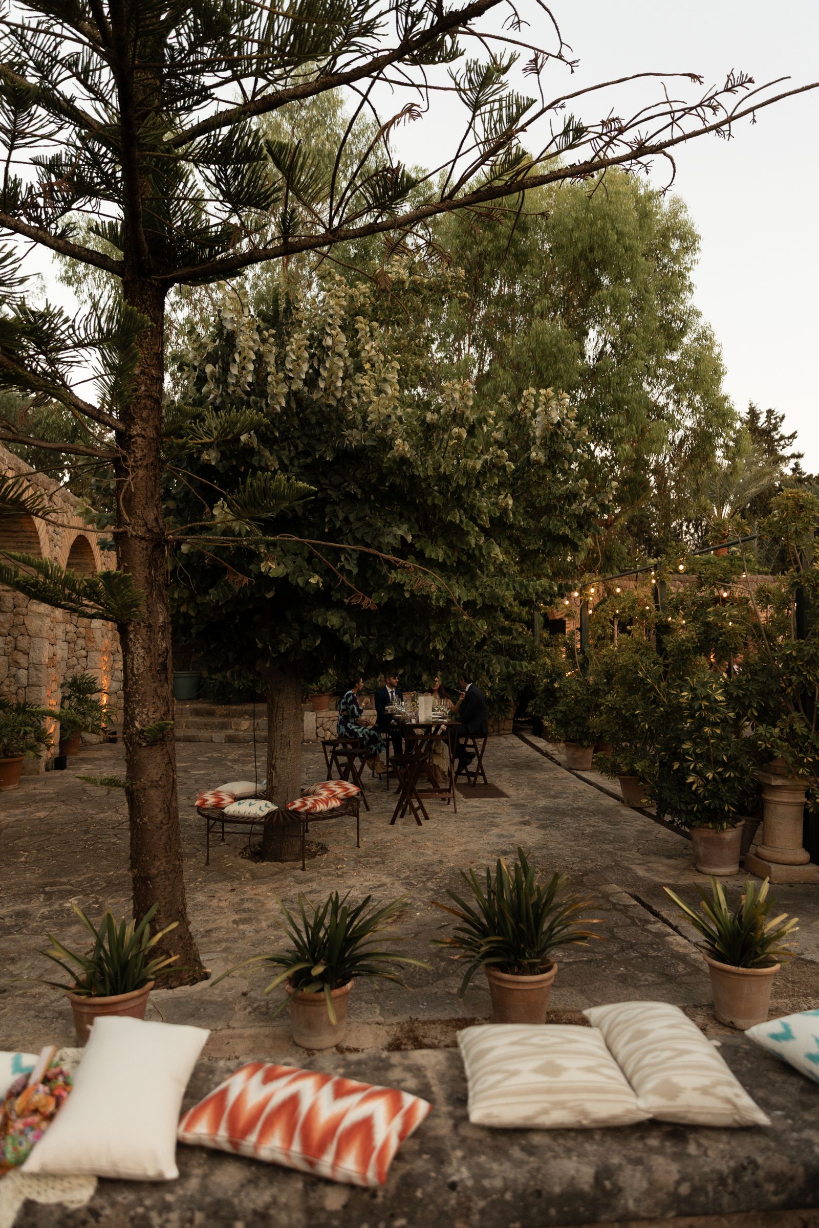 boda mallorca Finca SOlivar vestido novia alex vidal