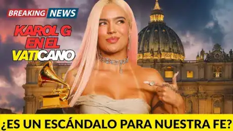 Karol G actua esta noche en el Vaticano delante del Papa