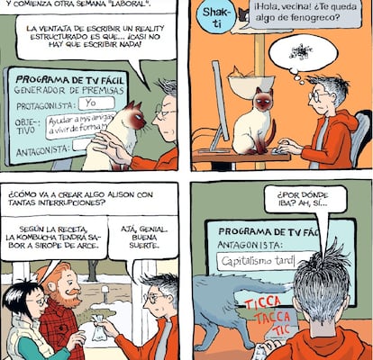 Viñetas de 'Consumida', de Alison Bechdel, editado en España por Reservoir Books.
