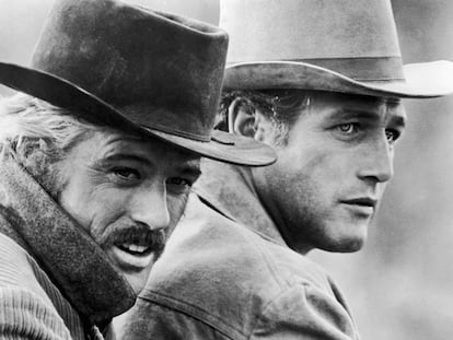 Robert Redford y Paul Newman en 'Dos hombres y un destino' (1969).