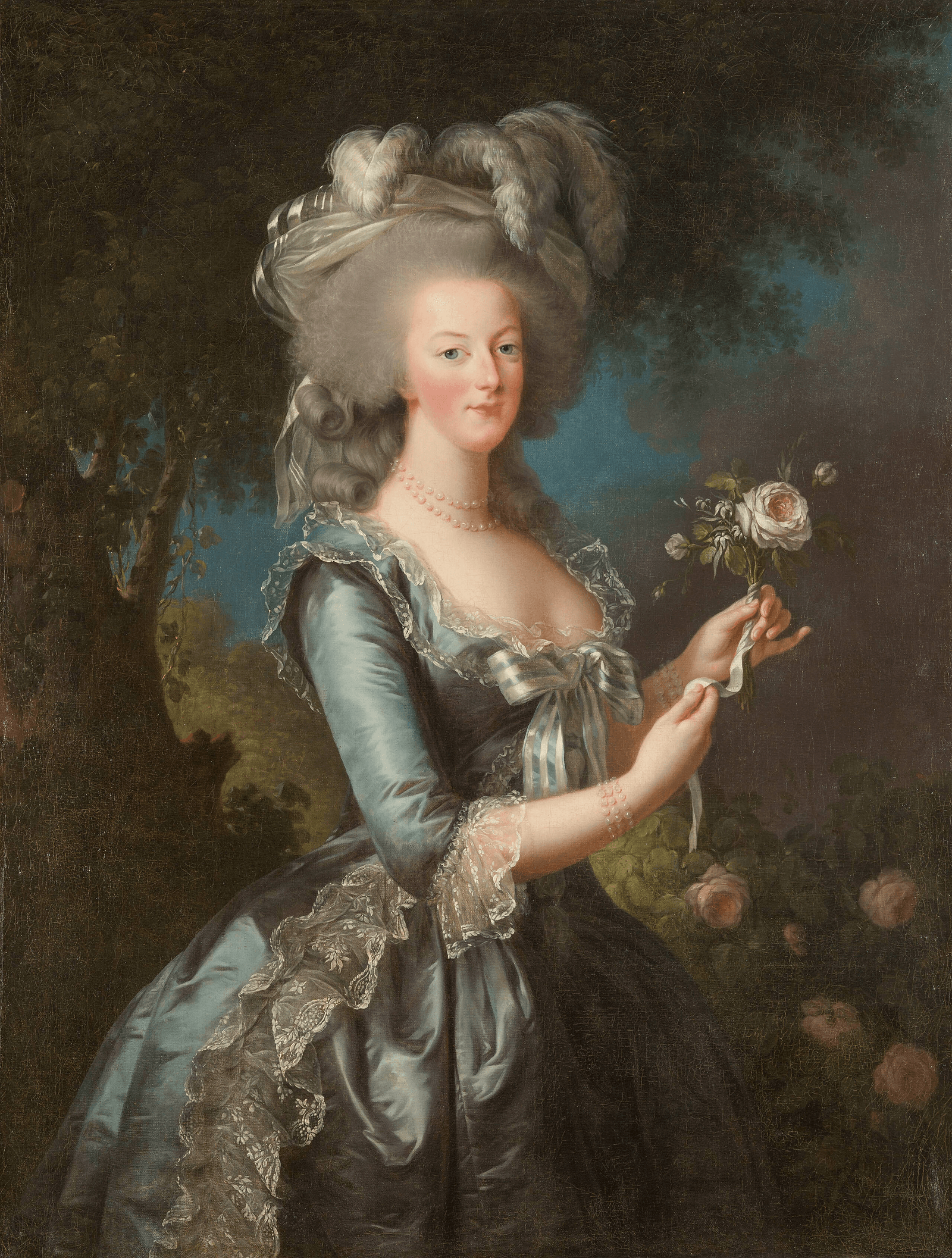 Retrato de María Antonieta.