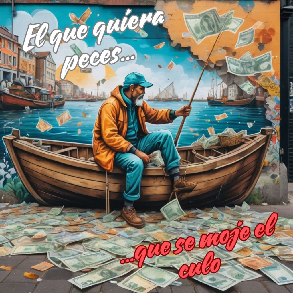 Portada nuevo EP Balkan Bomba - El que quiera peces que se moje el culo