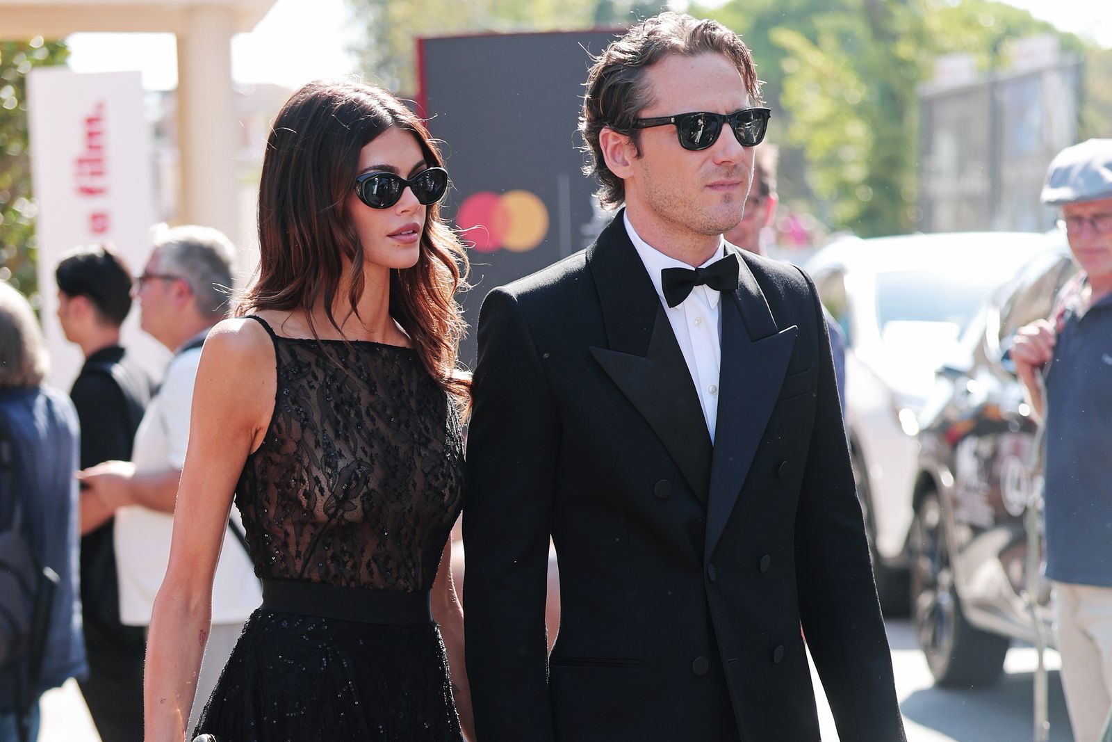 Festival de Venecia 2025: Kaia Gerber y Lewis Pullman