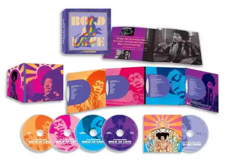 Se lanza un box set del supremo álbum "Axis: Bold as love" de Jimi Hendrix