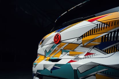 Imagen cedida por la empresa de la parte trasera del nuevo Volkswagen ID. Polo.