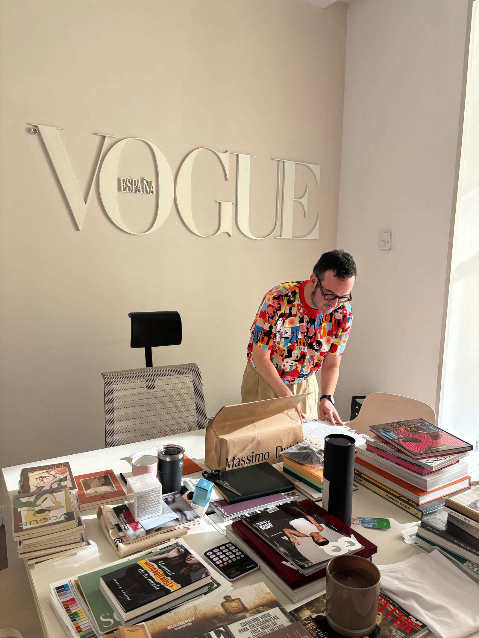 Llev un día la camiseta de Pedro Almodóvar para Zara