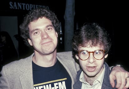 Rick Moranis y Joe Piscopo, 1983