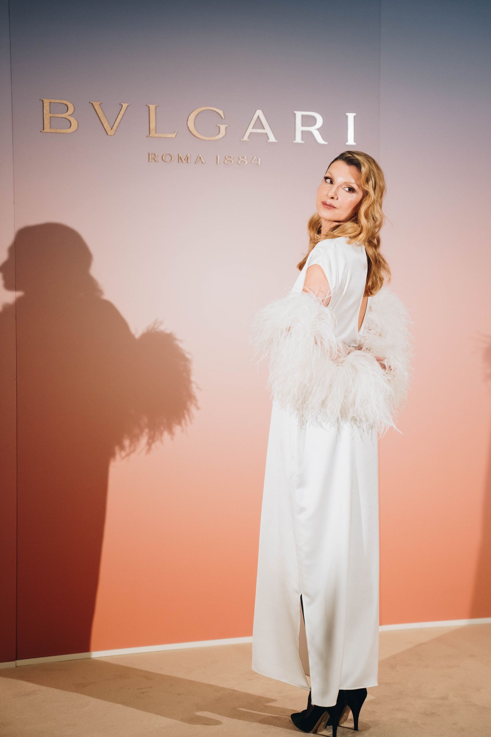 Najwa Nimri en el evento de Bvlgari en Madrid