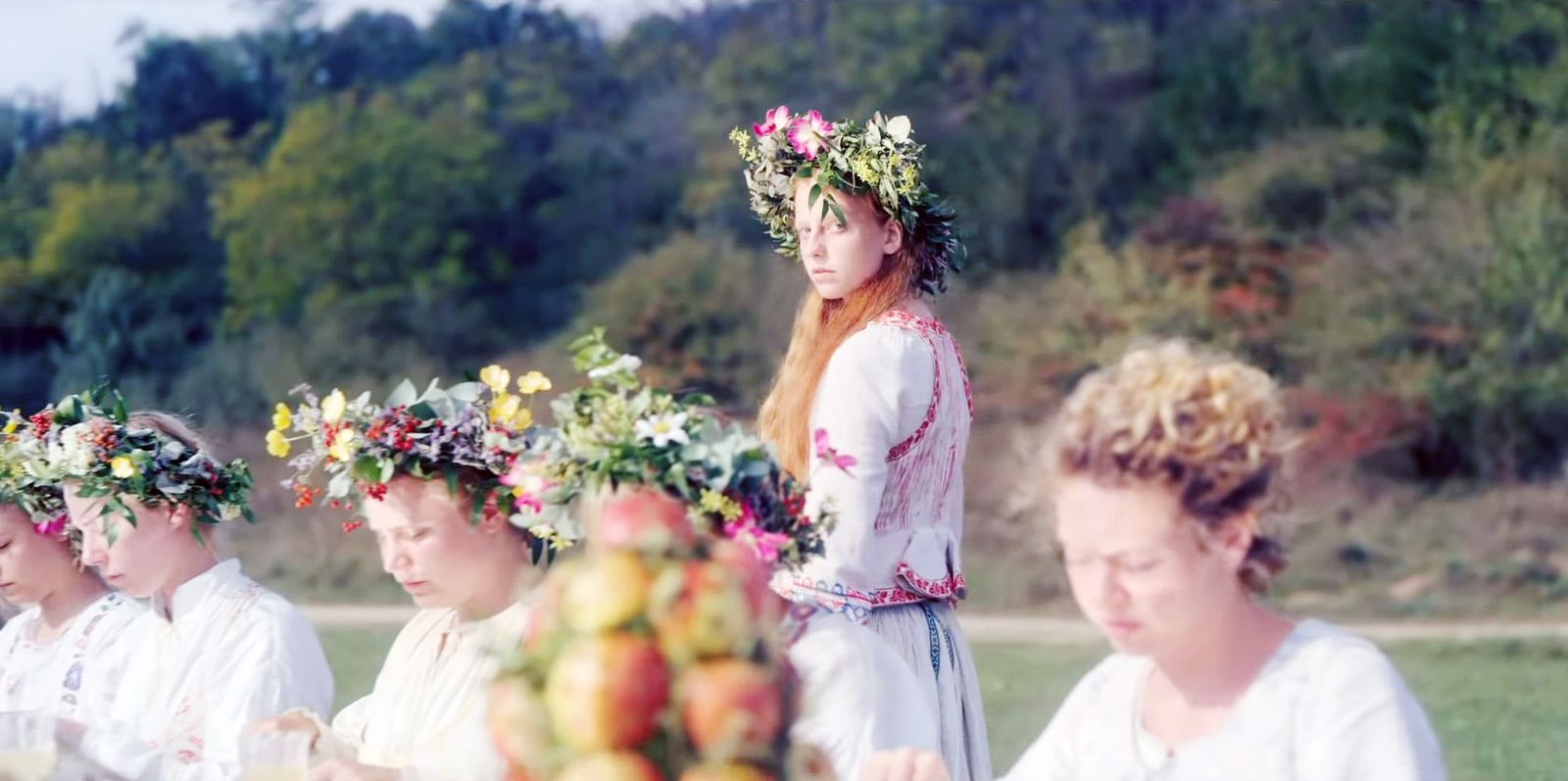 Midsommar vestuario diseñado por Andrea Flesch.