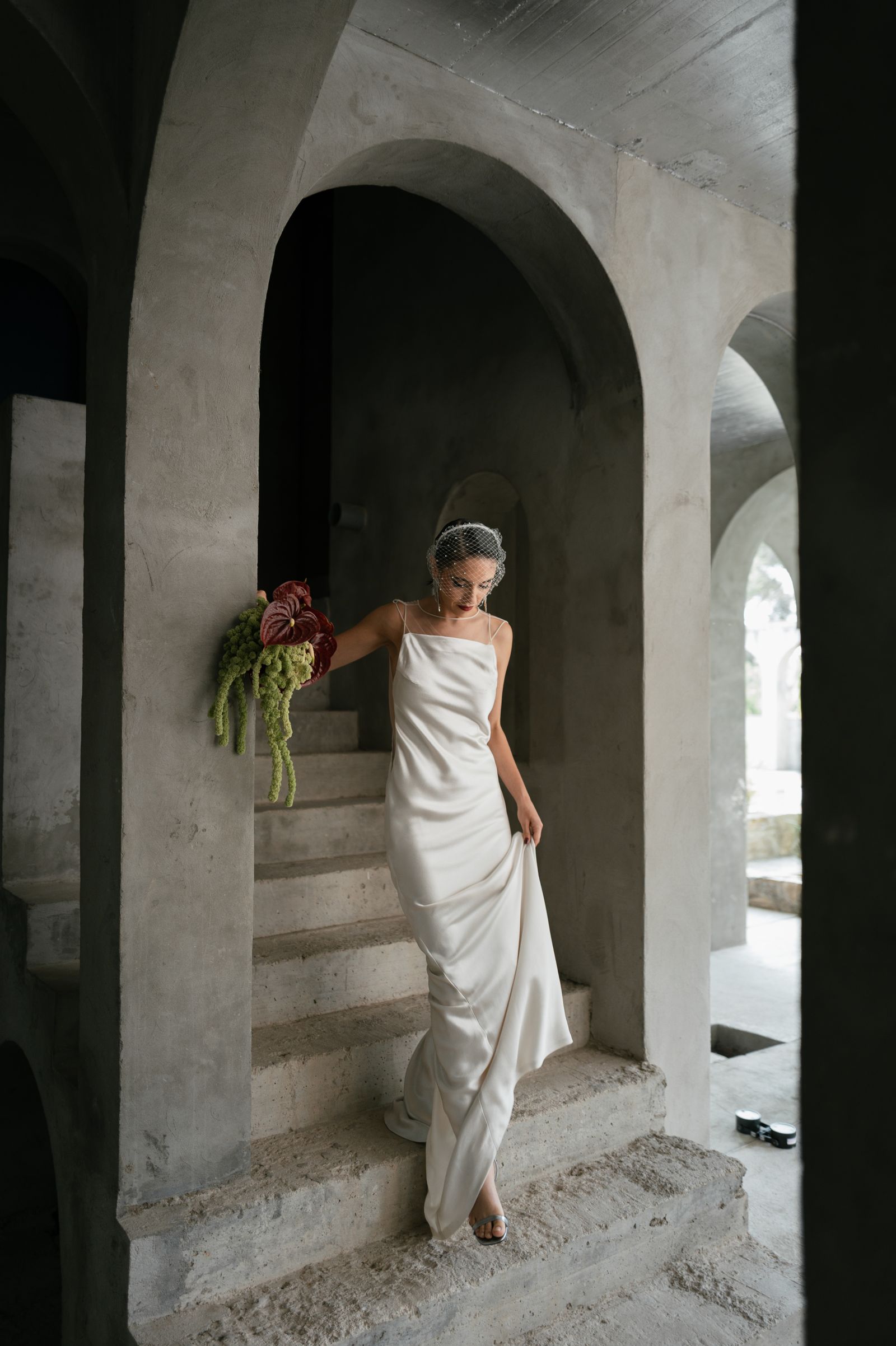 boda barcelona vestido novia margiela
