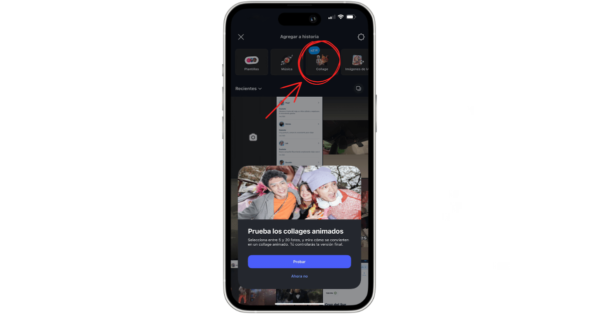 Crea historias únicas con el 'collage' de Instagram.- Blog Hola Telcel 
