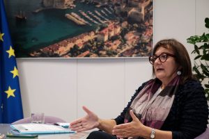 Dubravka Suica comisaria europea para el Mediterráneo