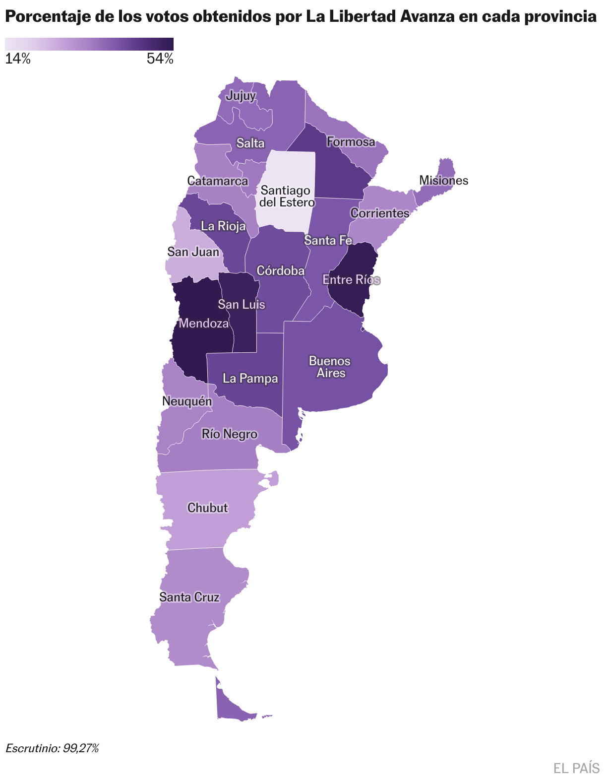 Mapa coroplético