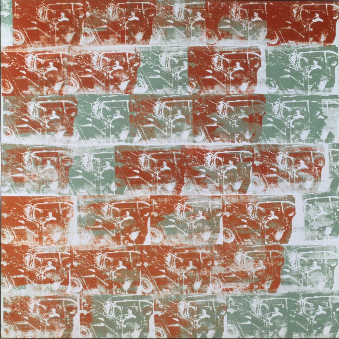 Choque óptico de automóviles 1962. Andy Warhol