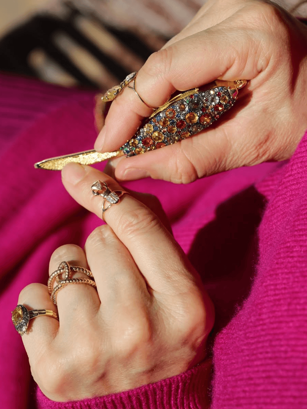 Daniela Villegas diseñadora de joyas